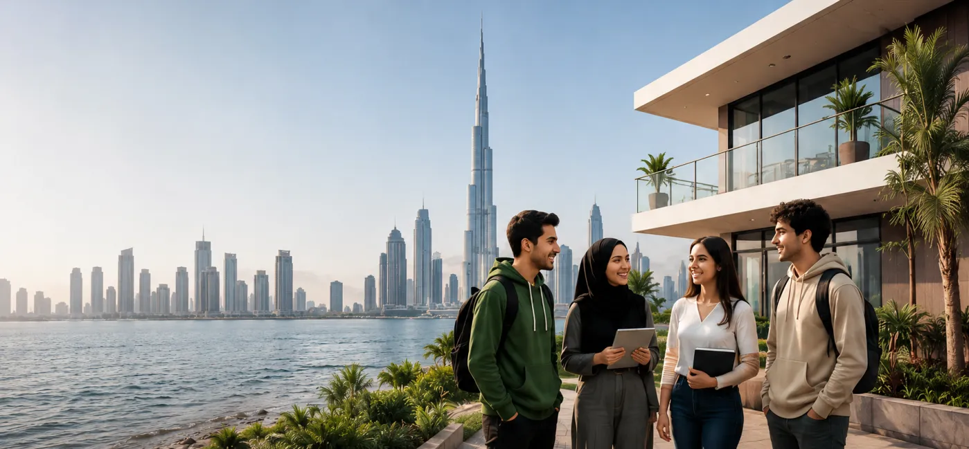 Newcomers settling into their new Dubai home